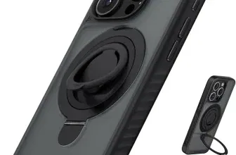 Anker MagGo Magnetische Hülle Weiche 360° Silikonring Halterung für iPhone 15 Pro (Gr. iPhone 15 Pro bis iPhone 16 Pro Max) für 5,99 € inkl. Prime-Versand (statt 23,99 €)