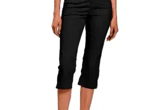 Arizona Damen Jeans 7/8 Hose 94560133 Schwarz für 11,98 € inkl. Versand (statt 25,99 €)