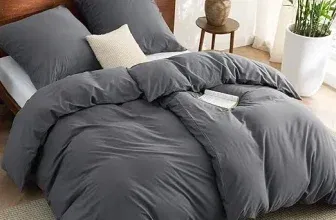 BEDSURE Bettwäsche 135x200 Baumwolle 4-teilig für 32,39 € inkl. Prime-Versand