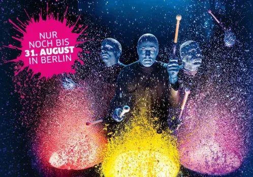 Blue Man Group Berlin 🎭 2 Tickets zum Preis von 1 – schon ab 32,10€ pro Person