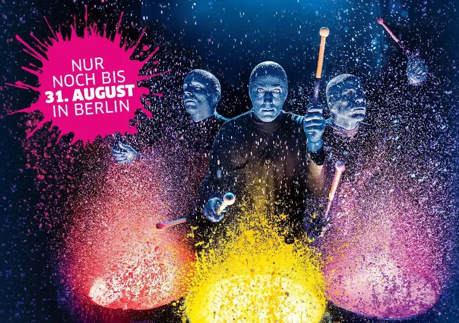Schnäppchen, Deals Und Rabattcodes Des Tages - Blue Man Group Show In Berlin Stage Bluemax Theater Tickets Karten Und Gutscheine