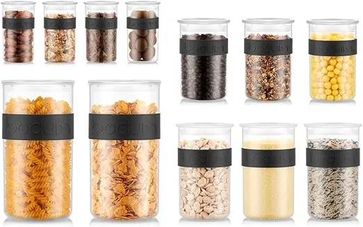 Schnäppchen, Deals Und Rabattcodes Des Tages: Bodum Presso Vorratsgläser In Schwarz
