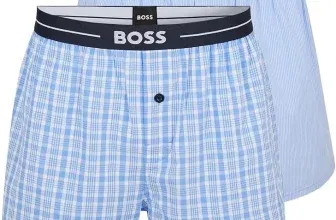 BOSS Herren Schlafanzughose 2P Boxer Shorts EW für 29,99 € inkl. Prime-Versand (statt 34,95 €)