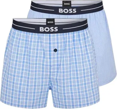 BOSS Herren Schlafanzughose 2P Boxer Shorts EW für 29,99 € inkl. Prime-Versand (statt 34,95 €)