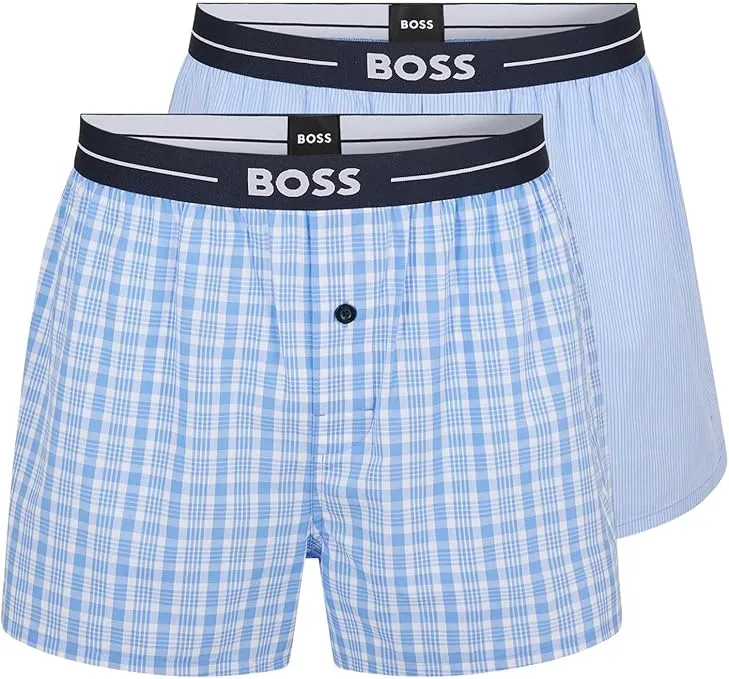 Schnäppchen, Deals Und Rabattcodes Des Tages - Boss Herren Schlafanzughose 2P Boxer Shorts Ew