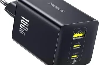 Baseus Enerfill USB C Ladegerät 100W 3-Ports für 29,99 € inkl. Prime-Versand
