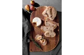 Bergner Akazien Schneidebrett mit Musterschnitzung für 13,94 € inkl. Versand (statt 25,94 €)
