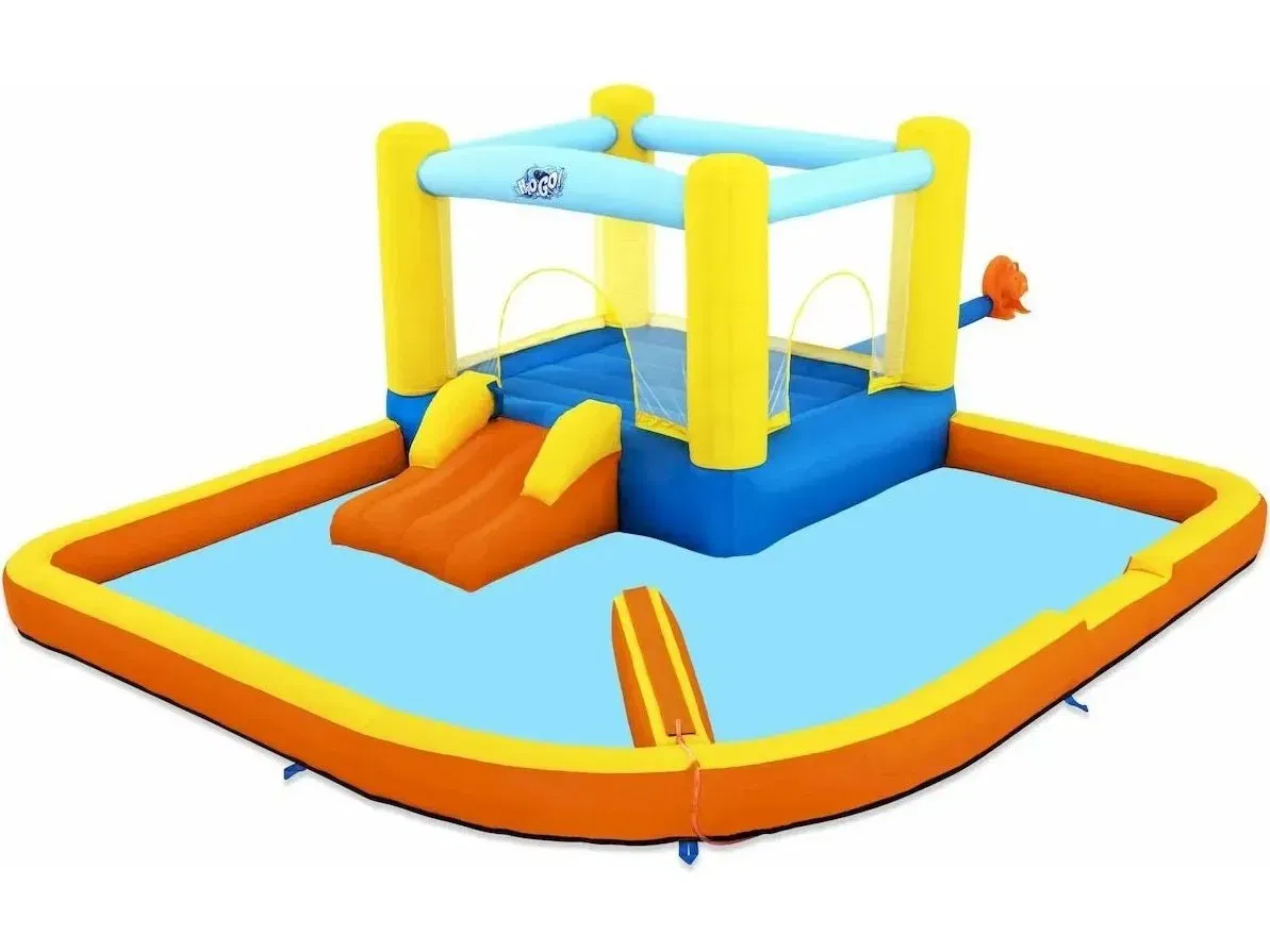 Schnäppchen, Deals Und Rabattcodes Des Tages - Bestway H2Ogo Beach Bounce Mega Wasserpark