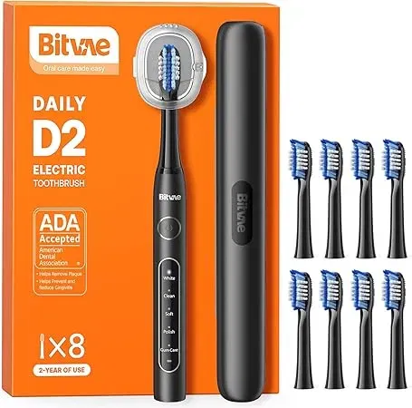 Schnäppchen, Deals Und Rabattcodes Des Tages: Elektrische Zahnbürste Mit 8 Bürstenköpfen