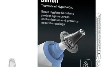 Braun ThermoScan Hygiene Caps 40 Stück Kompatibel mit Braun ThermoScan Ohrthermometern LF40 ab 3,42 € inkl. Prime-Versand (statt 5,99 €)