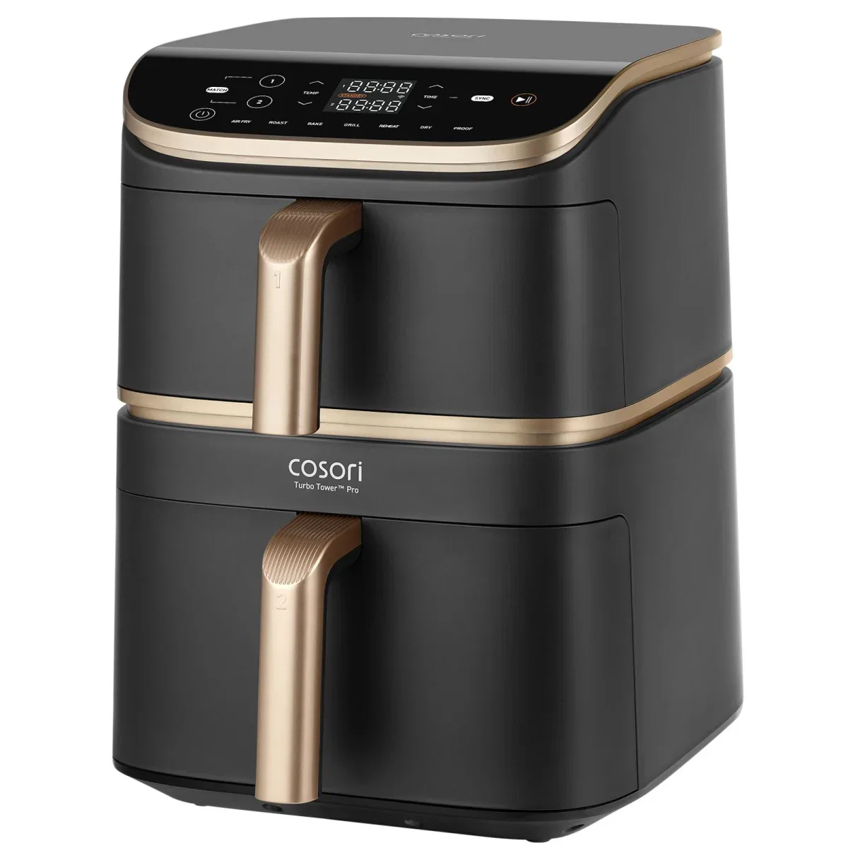 COSORI Caf-DC123S-Dder Turbo Tower pro Smart Heißluftfritteuse