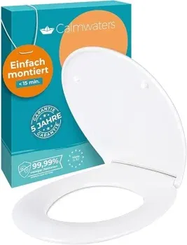 Calmwaters Toilettendeckel mit Absenkautomatik WC Sitz für 36,00 € inkl. Prime-Versand