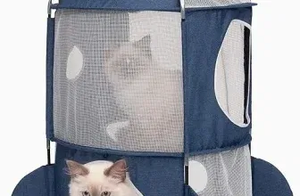 Catit 42001 Vesper Turm in Raketenform mit Schlafkissen für Katzen für 31,69 € inkl. Prime-Versand