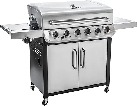 Char-Broil Convective 640 S XL – (6 Brenner Gasgrill mit Seitenbrenner Edelstahl) für 377,10 € inkl. Versand (statt 550,00 €)