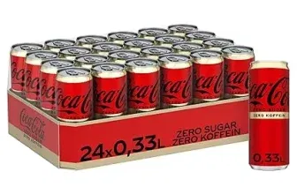 Coca-Cola Zero Sugar Zero Koffein 24er Pack (24 x 330 ml) ab 16,14 € inkl. Prime-Versand zzgl. Pfand