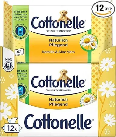 Schnäppchen, Deals Und Rabattcodes Des Tages - Cottonelle Feuchtes Toilettenpapier Mit Kamille &Amp; Aloe Vera