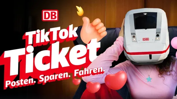 Deutsche Bahn: 50%-Gutschein auf (Super) Sparpreise – mit einem TikTok-Video
