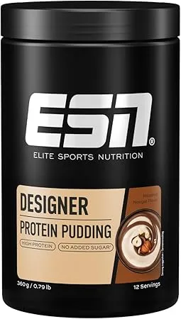 Schnäppchen, Deals Und Rabattcodes Des Tages - Esn Designer Protein Pudding Hazelnut Nougat Flavor 360 G Pudding Pulver Zum Anrühren Bis Zu 23 G Protein Pro Portion Made In Germany