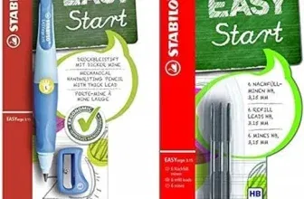 Ergonomischer Druck-Bleistift für Linkshänder – STABILO EASYergo + Minen zum Nachfüllen 6er Pack für 8,89 € inkl. Prime-Versand (statt 14,98 €)