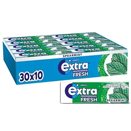 Schnäppchen, Deals Und Rabattcodes Des Tages: Extra Professional Fresh Spearmint Zuckerfreier Kaugummi Multipack