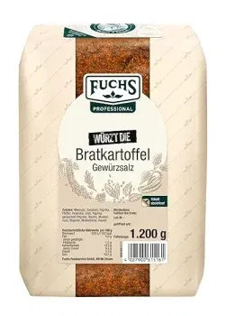 Fuchs Professional – Bratkartoffel Gewürzsalz Zum Würzen von Kartoffelgerichten (1,2KG) ab 9,84 € inkl. Prime-Versand (statt 16,00 €)