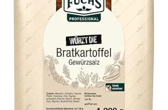 Fuchs Professional – Bratkartoffel Gewürzsalz Zum Würzen von Kartoffelgerichten (1,2KG) ab 9,84 € inkl. Prime-Versand (statt 16,00 €)