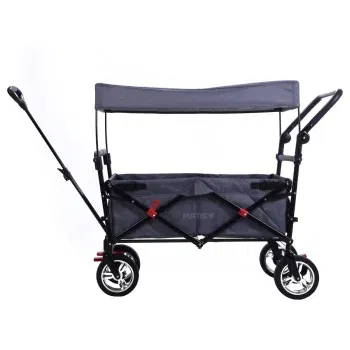 Fuxtec Bollerwagen FX-CT700 mit UV-geschütztem Sonnendach und zusätzlichem Schiebegriff für 133,78 € inkl. Versand