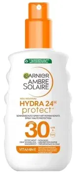 Garnier Ambre Solaire Hydra Protect+ Sonnenschutz-Milch 24h LSF 30 Schutz vor UVA und UVB mit Vitamin C 150 ml ab 7,59 € inkl. Prime-Versand (statt 8,99 €)