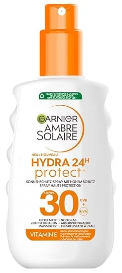 Schnäppchen, Deals Und Rabattcodes Des Tages - Garnier Ambre Solaire Hydra Protect Sonnenschutz Milch Lsf 30
