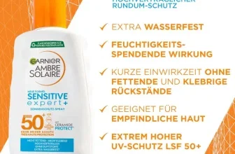 Garnier Sonnenschutz-Spray LSF 50+ 150ml für empfindliche Haut