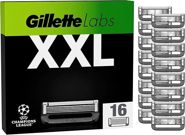 Schnäppchen, Deals Und Rabattcodes Des Tages: Gillette Labs Rasierklingen Für Männer - 16 Original Ersatzklingen
