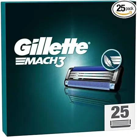 Schnäppchen, Deals Und Rabattcodes Des Tages: Gillette Mach3 Rasierklingen 25 Ersatzklingen