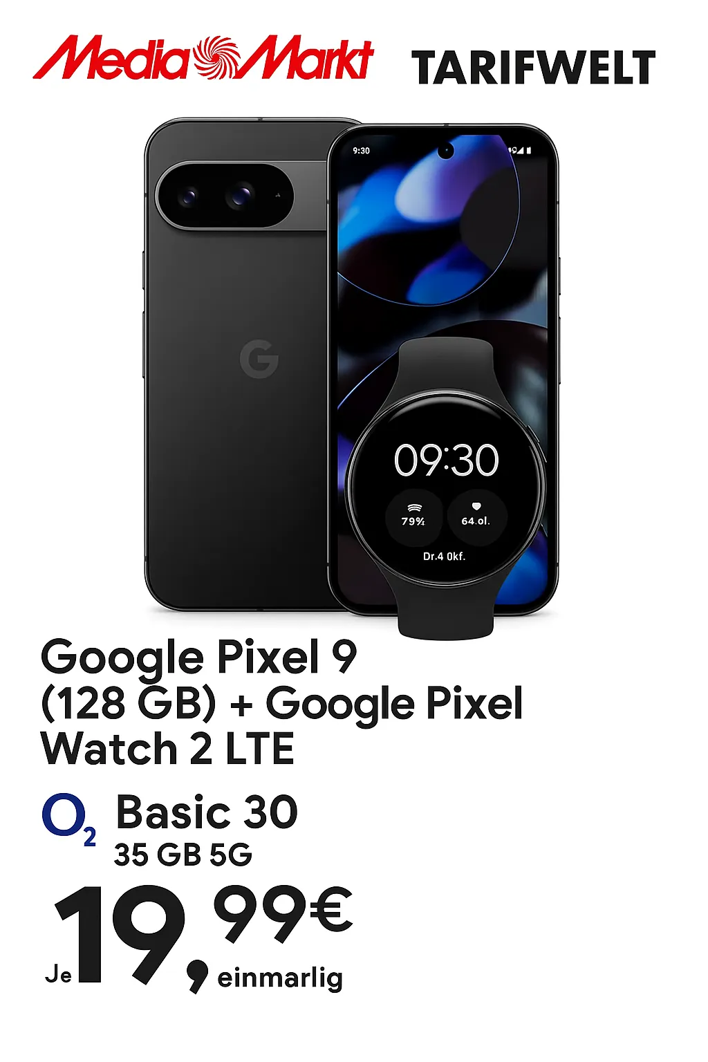 Schnäppchen, Deals Und Rabattcodes Des Tages - Google Pixel 9 Und Google Pixel Watch 2 Lte