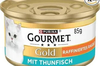 Gourmet Gold Raffiniertes Ragout Katzenfutter nass mit Thunfisch (12x85g) ab 5,59 € inkl. Prime-Versand (statt 7,80 €)