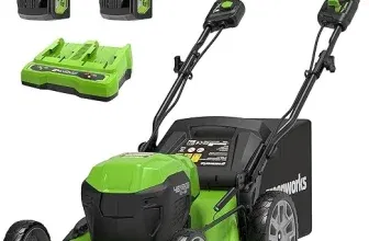 Greenworks 48V (2x24V) Selbstfahrender Akku Rasenmäher (24x2L) für 339,99 € inkl. Versand