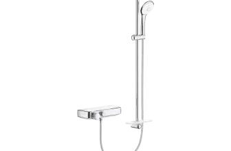 Grohe Grohtherm SmartControl Thermostat-Brausebatterie 1/2 mit Brausegarnitur für 208,90 € inkl. Versand