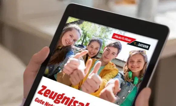 🎓 Media Markt & Saturn Zeugnisaktion 2025 – Bis zu 30 € Rabatt für gute Noten!