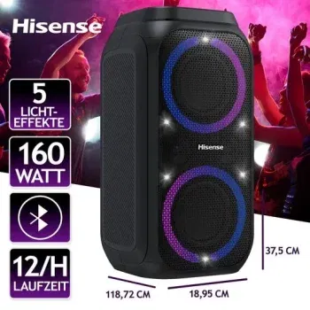 Hisense Party Rocket 160 Bluetooth-Lautsprecher für 99,99 € inkl. Versand