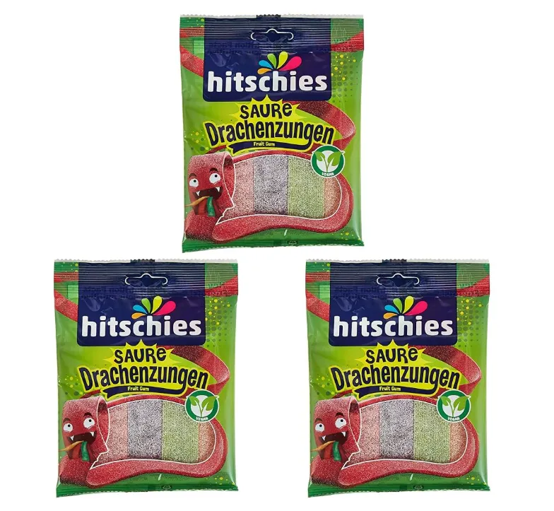 Hitschler Hi Bunte Drachenzungen 3×125 g für 2,67 € inkl. Prime Versand (statt 4,17 €)