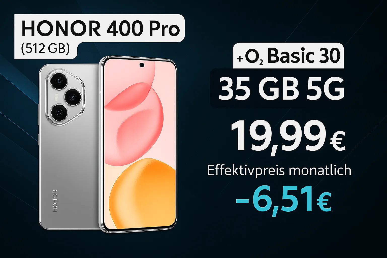 Schnäppchen, Deals Und Rabattcodes Des Tages: Honor 400 Pro Mit Vertrag