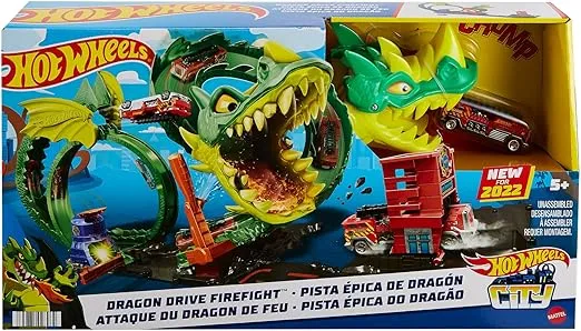Schnäppchen, Deals Und Rabattcodes Des Tages - Hot Wheels Hdp03 City Drachenangriff Spielset