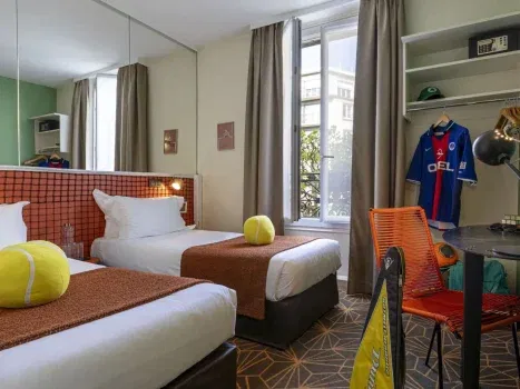 Günstig übernachten in Paris: Olympic Hotel Doppelzimmer ab 79 € inkl. WLAN und Stadtplan – Juli bis Dezember