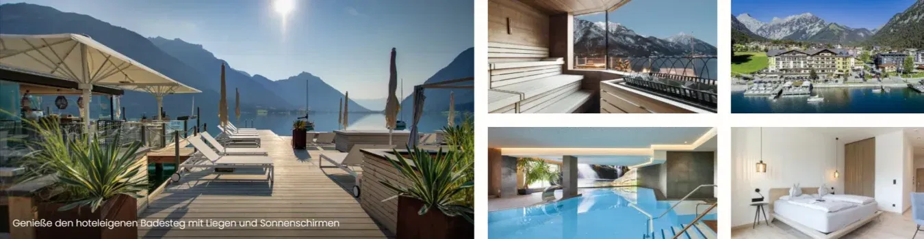 Tirol: 2 Nächte im 4* Hotel Post am See ab 578 € für 2 Personen – inklusive Verwöhnpension, Wellness & Achensee-Ausblick
