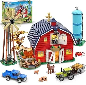 Schnäppchen, Deals Und Rabattcodes Des Tages: Insoon Hg1025 Bauernhof Klemmbaustein Set
