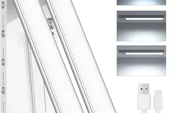 JEKEMORY LED Unterbauleuchte mit Bewegungsmelder 2er Pack für 9,95 € inkl. Prime-Versand