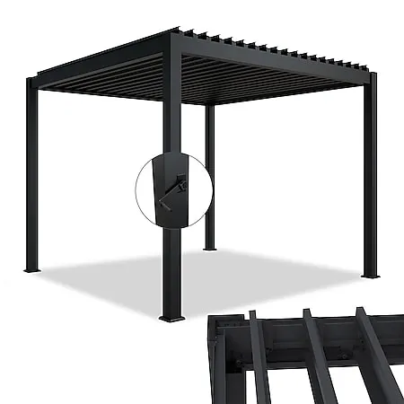 Schnäppchen, Deals Und Rabattcodes Des Tages - Juskys Lamellendach Tahiti