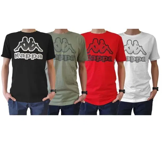 Schnäppchen, Deals Und Rabattcodes Des Tages: Kappa Herren Baumwoll-Shirt Mit Großem Logo