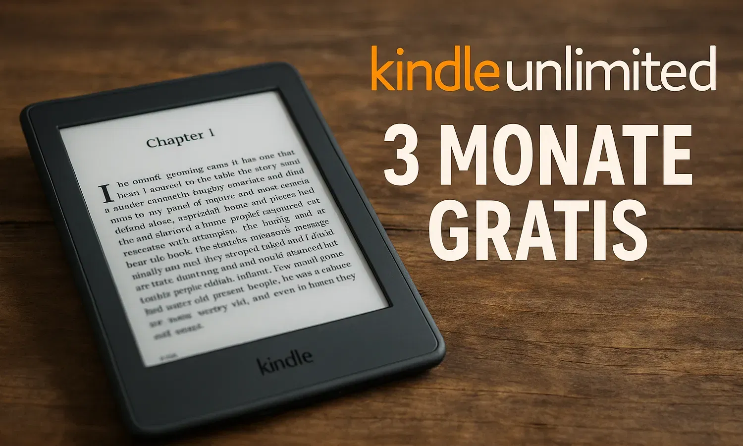 Gratis: Kindle Unlimited 3 Monate kostenlos testen als Prime Mitglied (Millionen von eBooks, ausgewählte eMagazin-Abos und Tausende Hörbücher)