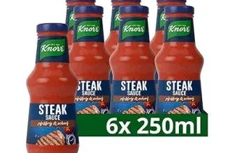 Knorr Steak Sauce 6er Pack (6x 250 ml) ab 6,58 € inkl. Prime-Versand