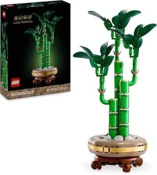 Schnäppchen, Deals und Rabattcodes des Tages - LEGO Botanicals Glücks-Bambus Kunstpflanze Bauset für Erwachsene
